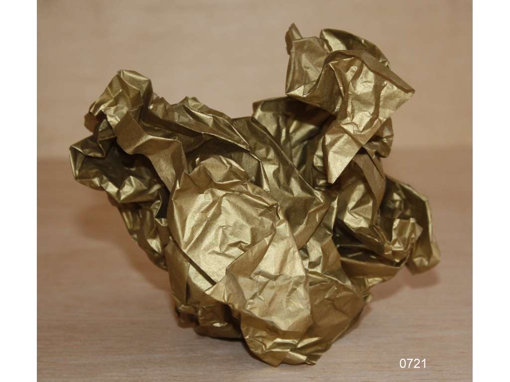 Silkepapir Guld