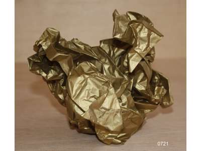 Silkepapir Guld