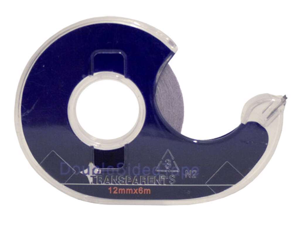 Dobbeltklæbende tape 6mx12mm