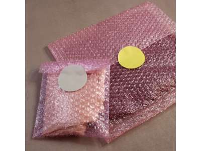 Bubble bag 30x40 cm pink