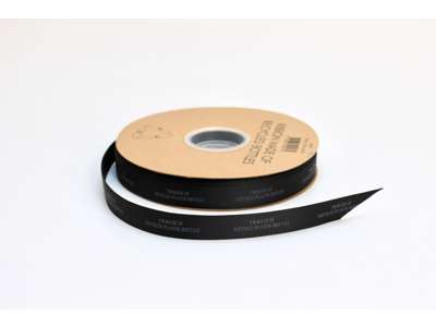 Recycled tape grooved 16mm black