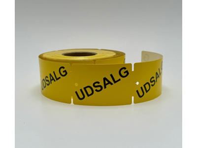 Manufakturetiketter UDSALG. 500 stk