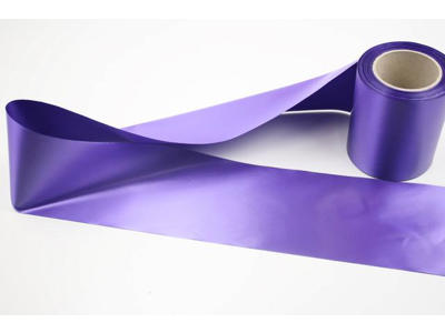 Wreath ribbon lillac soft 100 mm x 25 meters