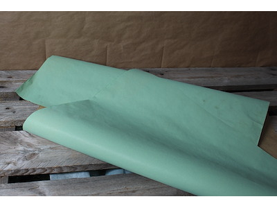 Floral paper i sheets misty green 62x85cm 10 kg