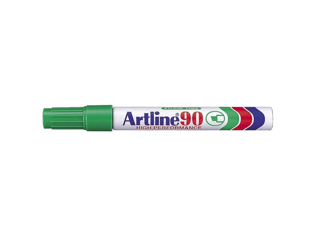 Artline 90 marker grøn 2,0 - 5,0 mm.