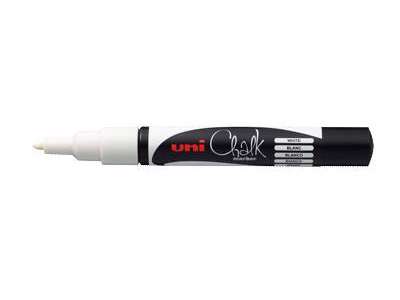 Uni Chalkmarker PWE-3M hvid