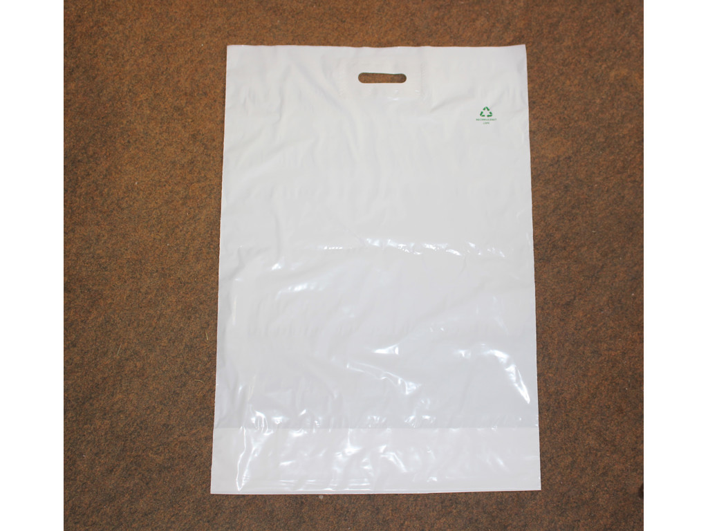 Bæreposer 50x76 cm hvide. (250 stk)
