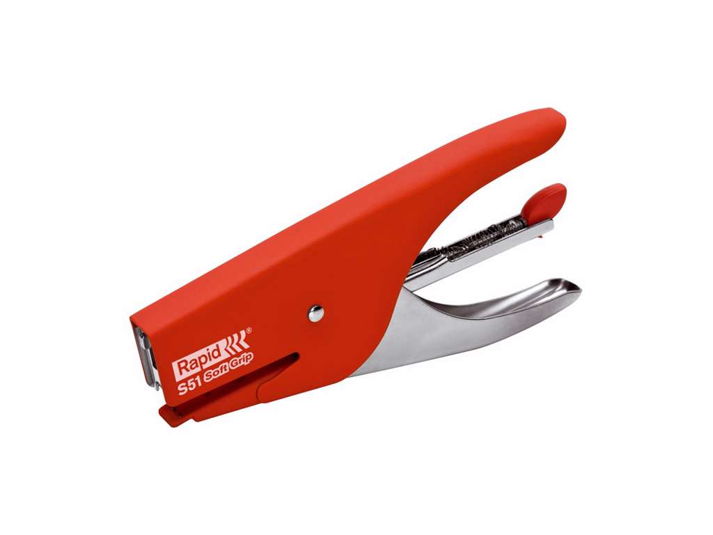 Hæftetang Rapid S 51 Supreme rød soft grip