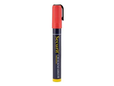 Securit chalk markers 2-6mm red