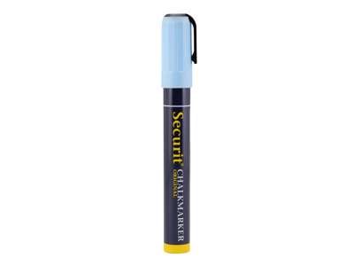 Securit chalk markers 2-6mm light blue