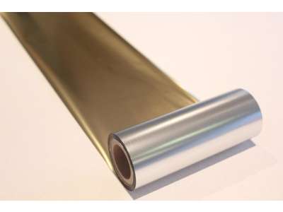 Gold foil for wreath ribbon 110mm x 50m