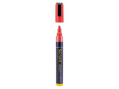 Securit chalk markers 2-6mm red