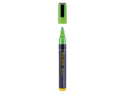Securit chalk markers 2-6mm neon green