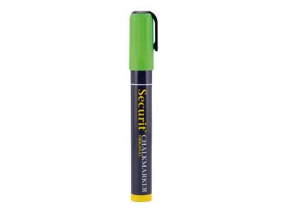 Securit chalk markers 2-6mm neon green